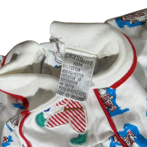Baseball Vintage 90’s AOP Graphic Baby Boy Romper - Picture 5 of 5